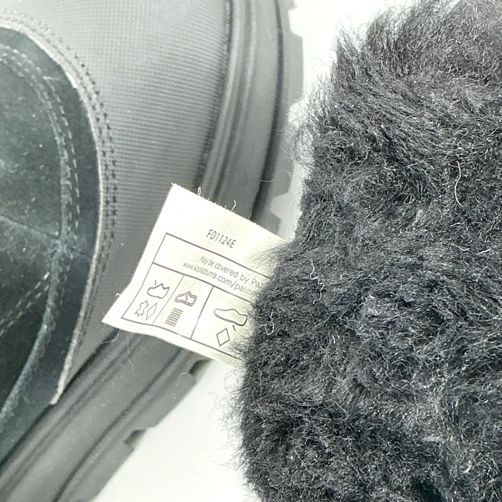 Koolaburra‎ by UGG Size 9 Mens Black Waterproof Suede Winter Boots NEW $120